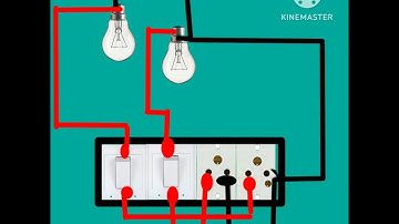 how to switch board connection with bulbs wiring  diagram #electrical #shots #shortvideo #shortsfeed