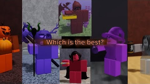 Ranking what is best Halloween exclusive class in Randomly Generated Droids 