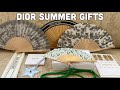 Dior Beauty Summer Gifts Platinum Level✨ Dior Toile De Jouy Fan, Dior Star Ornament, Dior Bookmarks