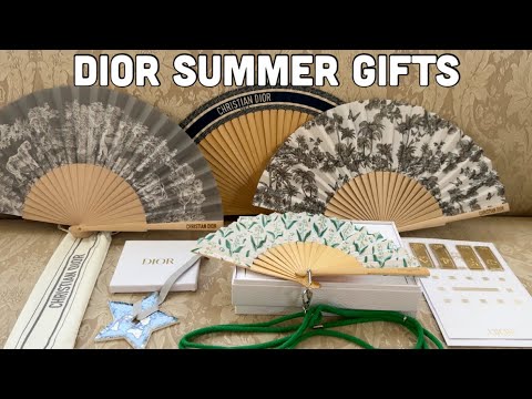 Dior Beauty Summer Gifts Platinum Level✨ Dior Toile De Jouy Fan