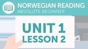 Norwegian Reading for Absolute Beginners - Reading Your Train Ticket