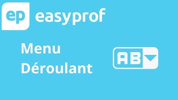 Créez des Questions Interactives : Utilisez les Menus Déroulants dans Easyprof !