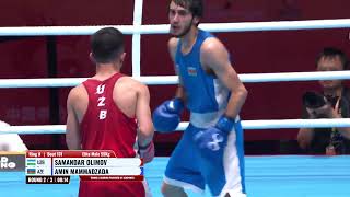 Samandar Olimov (UZB) vs. Amin Mammadzada (AZE) World Boxing Cup 2026 (55kg)