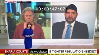 SKY NEWS DEBATE: Should Sharia &#39;Courts&#39; [Councils] be Regulated by UK Government?