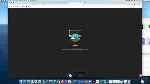 Instruction video for students to access blackboard