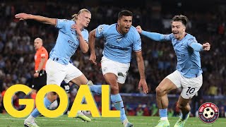 Rodris Champions League Winning Goal Vs Inter Milan & Guardiolas Reaction
