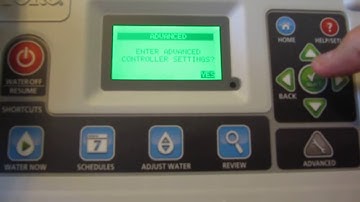 Toro Evolution Controller - Adding a Program or Schedule