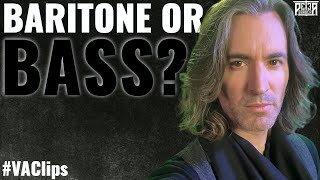 Geoff Castellucci - Baritone or Bass?