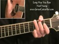 How To Play Neil Young Long May You Run (full lesson)