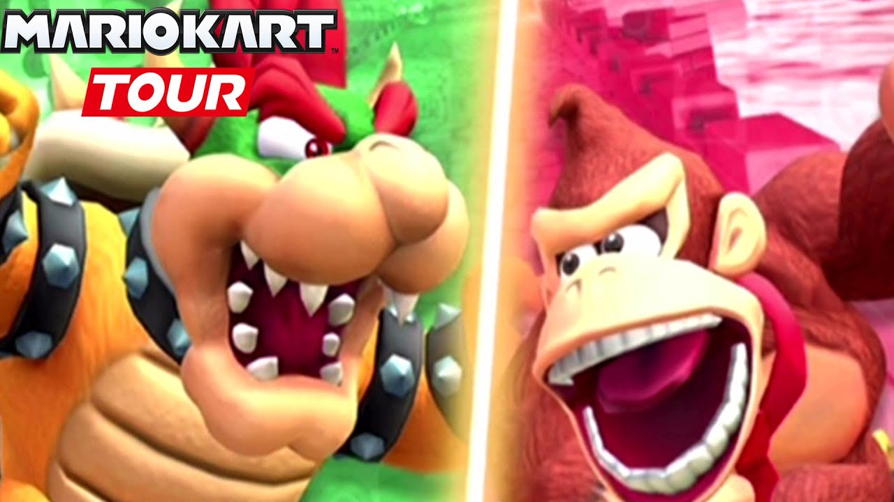 Mario Kart Tour's Bowser Vs. Donkey Kong Tour Now Live, New Trailer  Released – NintendoSoup