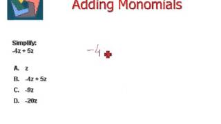Adding Monomials