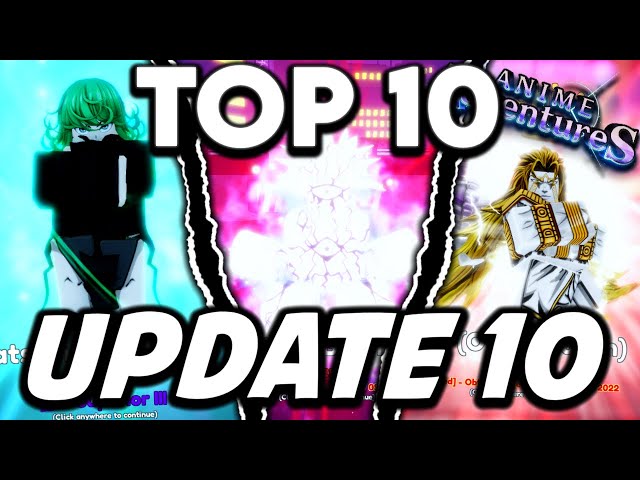 UPDATED] TOP 3 EPIC UNITS in Roblox Anime Adventures! 