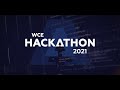 Wce hackathon 2021  promo