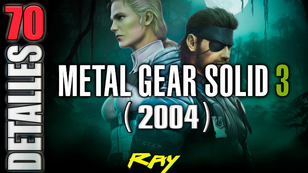 70 CURIOSIDADES de METAL GEAR SOLID 3 Snake Eater (2004)