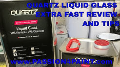 QUARTZ LIQUID GLASS EXTRA FAST CLEARCOAT REVIEW AND APPLICATION TIPS AND HINTS