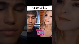 Aslamboi vs Eva Elfi 😱 #funny
