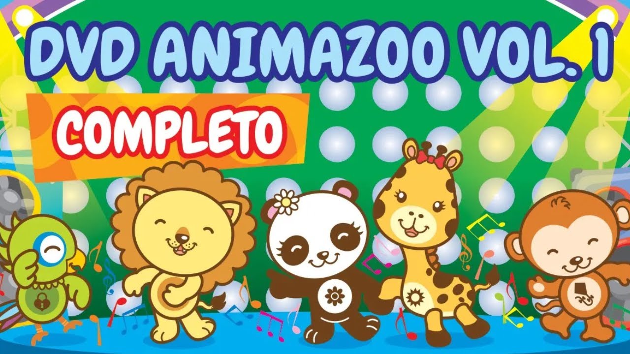 1 de HORA de DESENHOS EDUCATIVOS 👶: 7 Episódios Completos 🎵 e Musicais de  Desenhos do Animazoo 🐼 