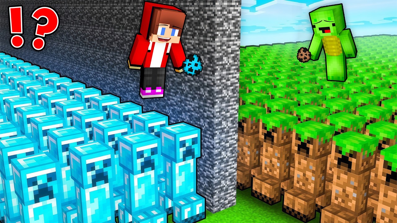 ぜんいち軍 ダイヤモンドクリーパー vs マイキー軍 ダーティークリーパー