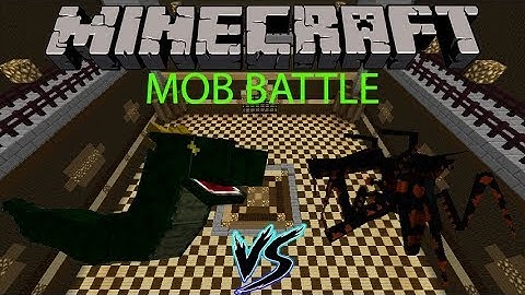 Minecraft Mob Battles : Jumpy Bug vs Basilisk!