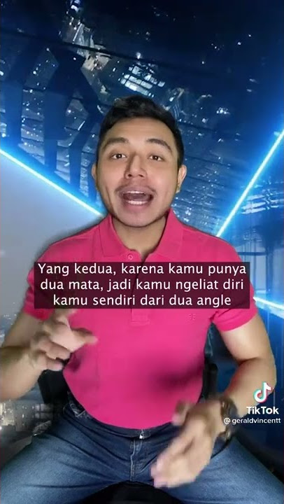 kenapa kalo ngaca ganteng tapi di kamera jelek?