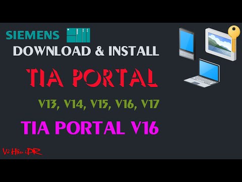 #03 [Siemens] [software] Install TIA Portal V16 | Step7 and WinCC Advance for PLC HMI application