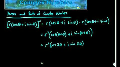 Powers and Roots of Complex Numbers