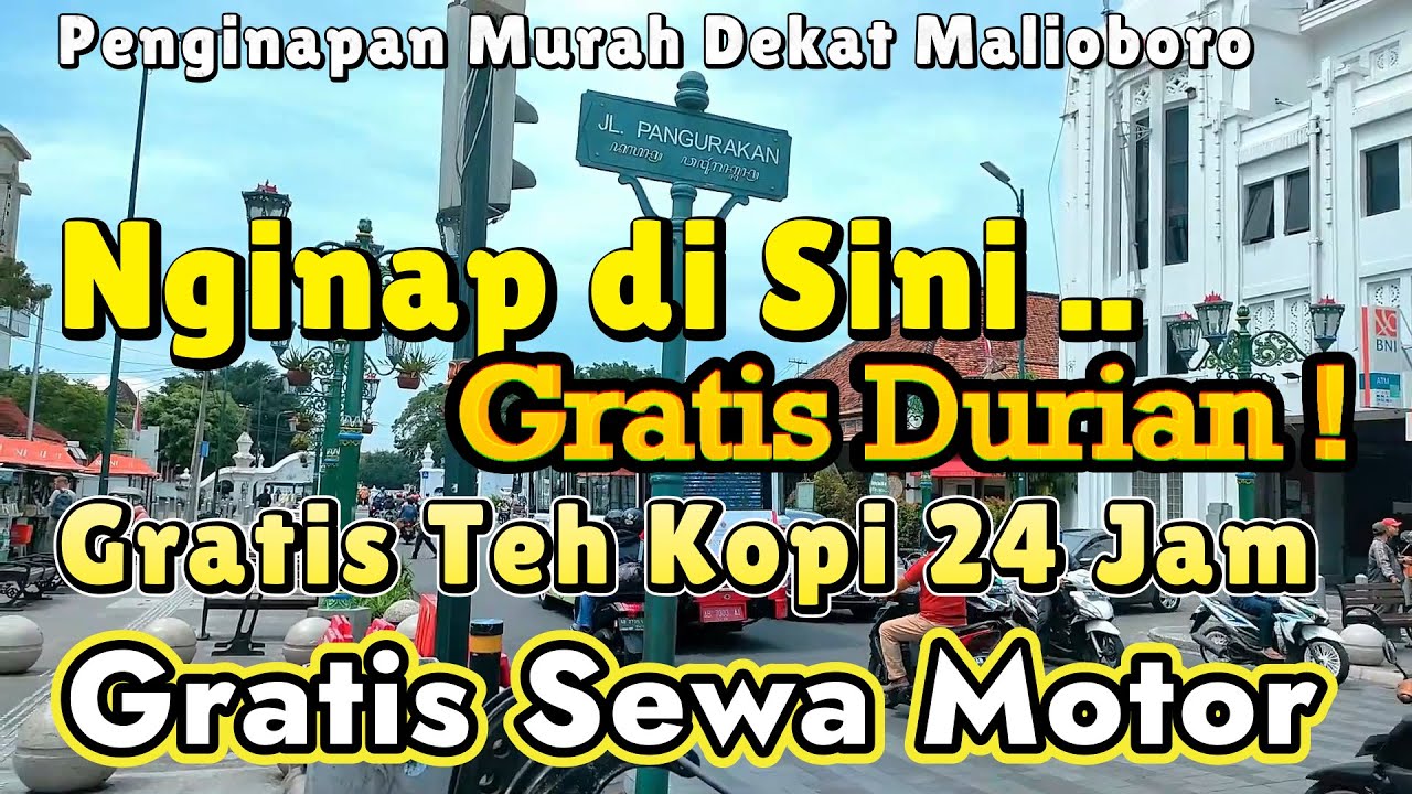 Nginap di sini Gratis Sewa Motor ! Dapat Sarapan Kopi Teh Penginapan Murah di Jogja Dekat Malioboro