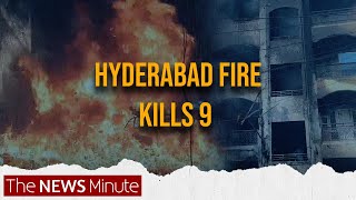 Nine killed in fire in Hyderabad residential building