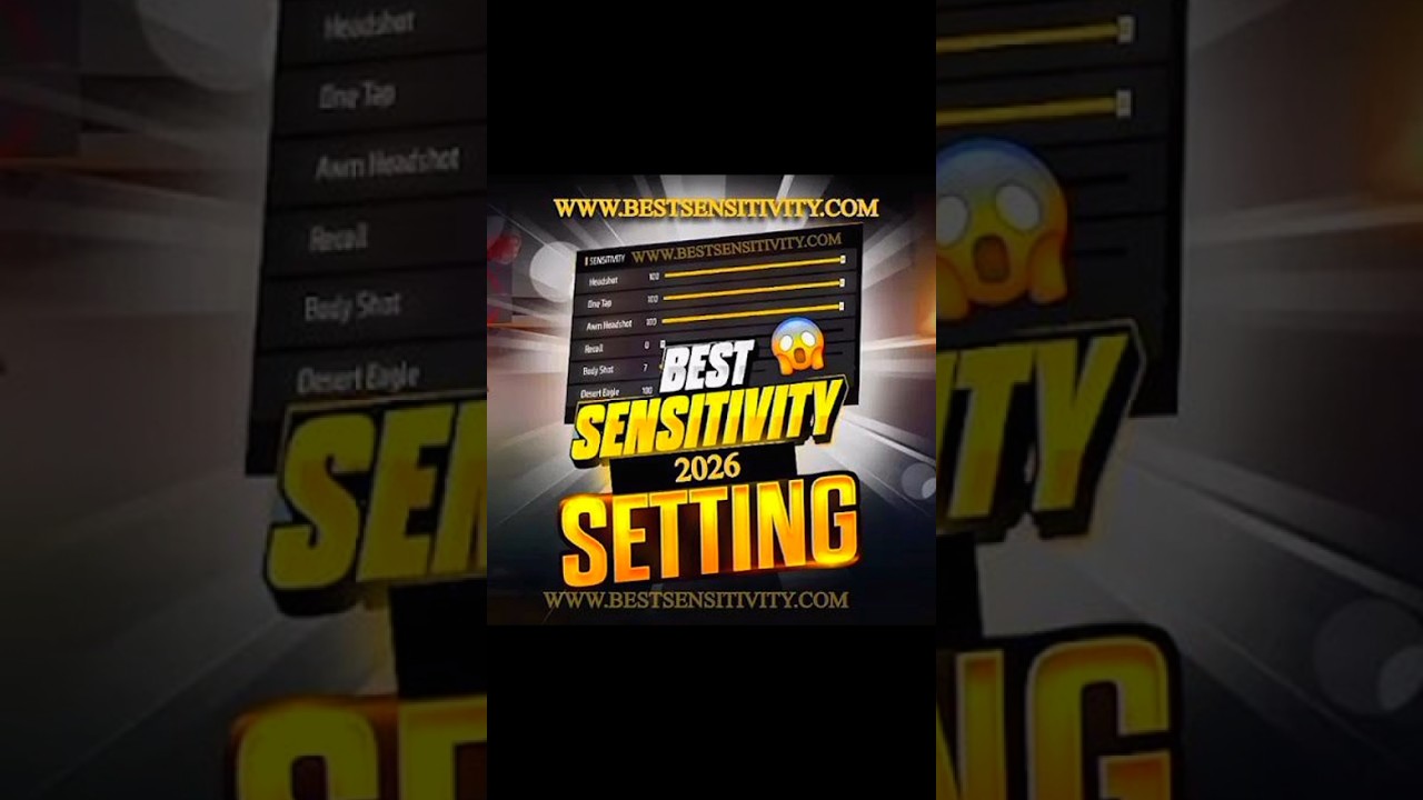 🔥 😱 2026 NEW AUTO AIM LOCK SENSITIVITY! 🎯📱INSTANT HEADSHOT 💥 | 100% RED NUMBER 😈 |(PRO SECRET) 🔥