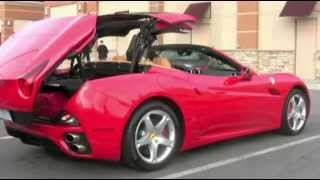 Deus ex machina...there are few mechanisms quite so visibly intriguing
as the ferrari hardtop convertible in fluid motion. retractable hard
top, or rht, ...