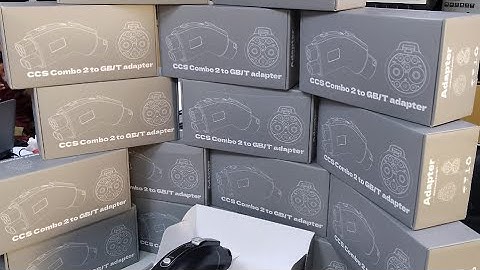 CCS COMBO 2 to GBT ADAPTER DC charging adapter وصلة الشحن السريع من #CCS2 #CCS_COMBO2 #DCADAPTER