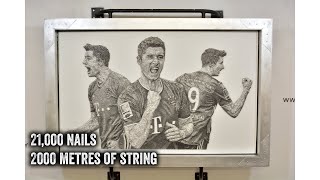 String Art - Robert Lewandowski Net Worth