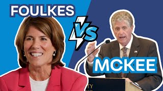 Helena Foulkes vs. Gov. Dan McKee: RI Democratic Primary Showdown