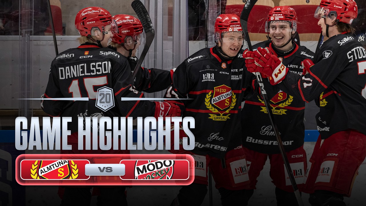 Almtuna vs. MoDo | Highlights 6/3