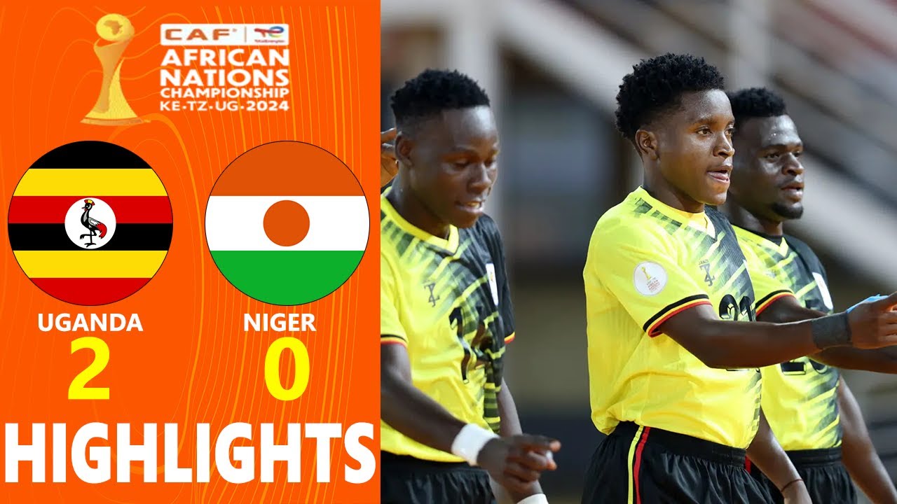 Uganda vs Niger Highlights 🔥 CAF African Nations Championship 2025 Group C