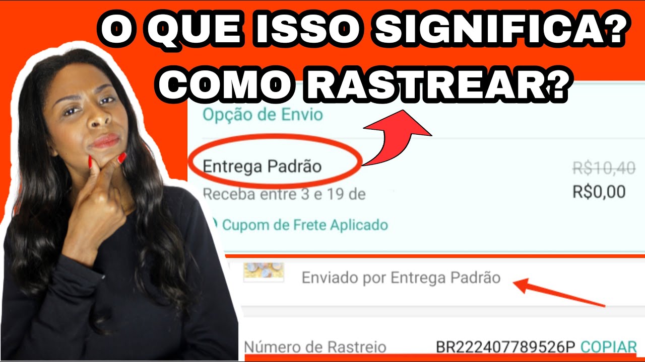 COMO RASTREAR ENTREGA PADRÃO SHOPEE - YouTube