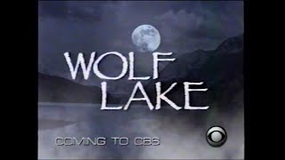 2001 CBS Wolf Lake series debut promo