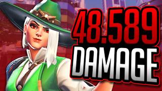 Pumping Out GODLIKE Damage with Ashe in Top 500! | Overwatch