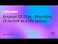 AWS re:Post Live | Amazon S3 Files - Mounting s3 bucket as a file system