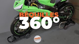 Béquille d'atelier moto 360° | Moto Vision