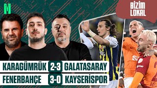 Karagümrük 2-3 Galatasaray Fenerbahçe 3-0 Kayseri̇spor Orhan Uluca Erdal Vahi̇d Mert Demi̇rci̇oğlu