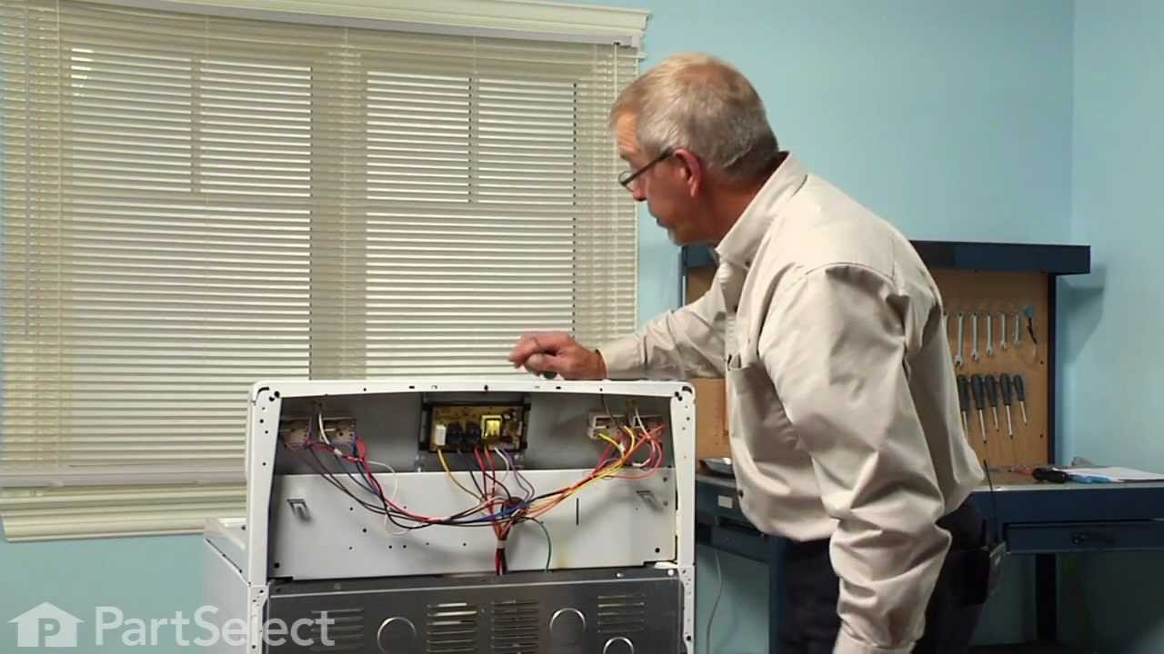 Range/Stove/Oven Repair - Replacing the Clock Timer ...