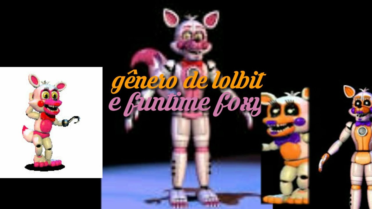 Funtime Foxy e Lolbit - Desenho de gugamitobr - Gartic