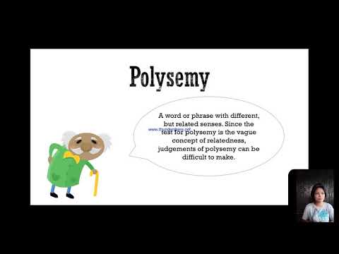 what is Polysemy?