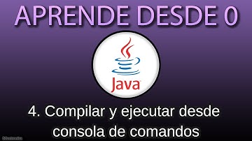 Como compilar y ejecutar una aplicación Java desde la consola de comandos