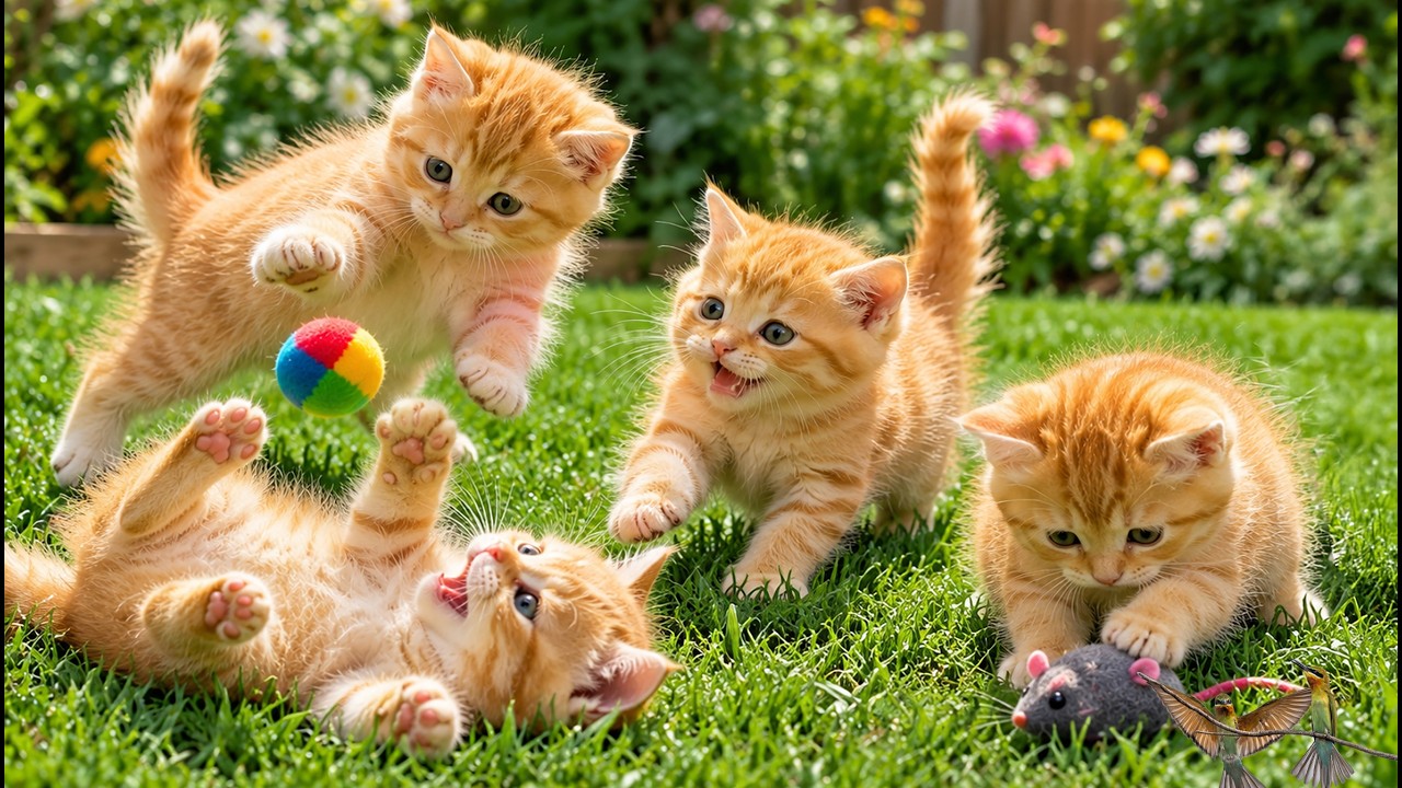 ๐๐ฑ Happy Kittens Enjoying Outdoor Adventures | Cute Cat Videos | Cat Sounds ๐๐ฑ Happy Kittens Enjoying Outdoor Adventures | Cute Cat Videos | Cat Sounds