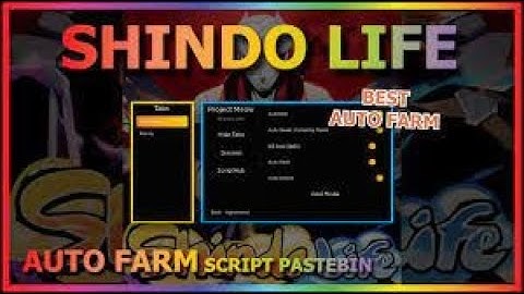 Shindo Life AutoFarm Script (Direct Link PasteBin) !