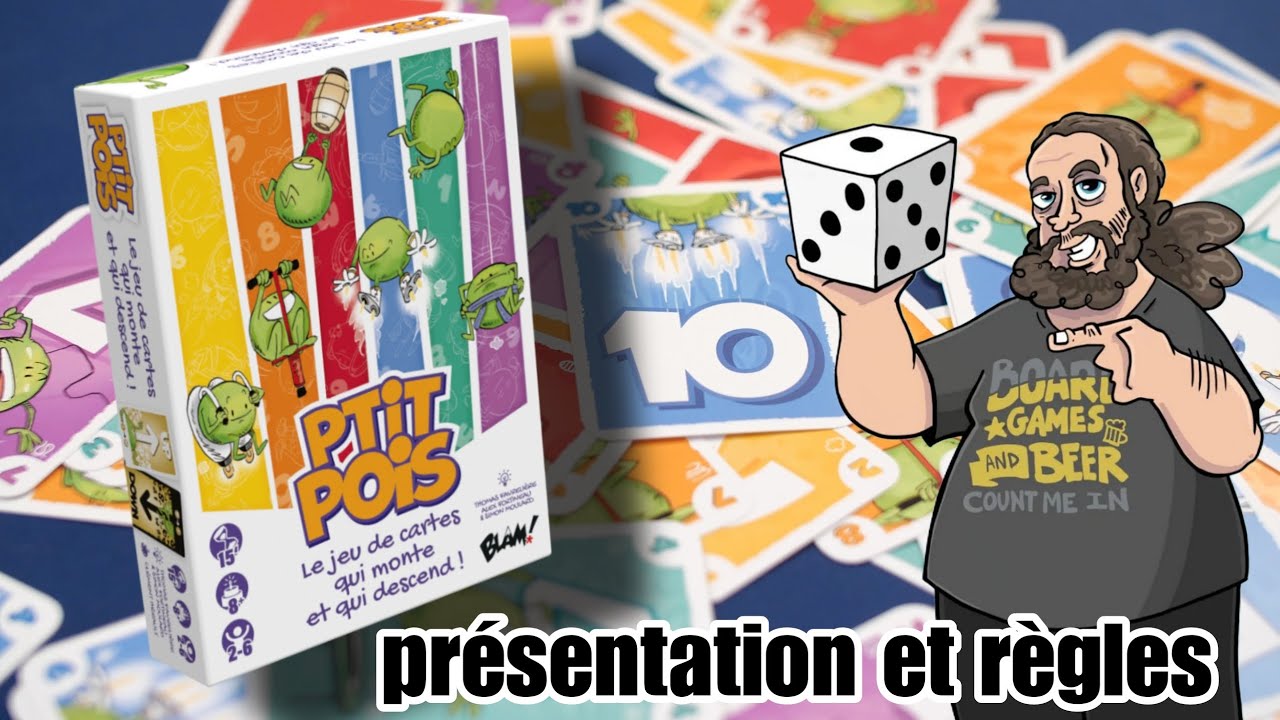 La Toile des Jeux - Ptit Pois le jeu 🫛 ( Présentation et règles) 