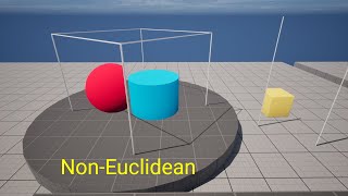 Non Euclidean Maze Template for Unreal Engine