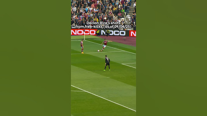 EVERY Declan Rice FREE-KICK 👀